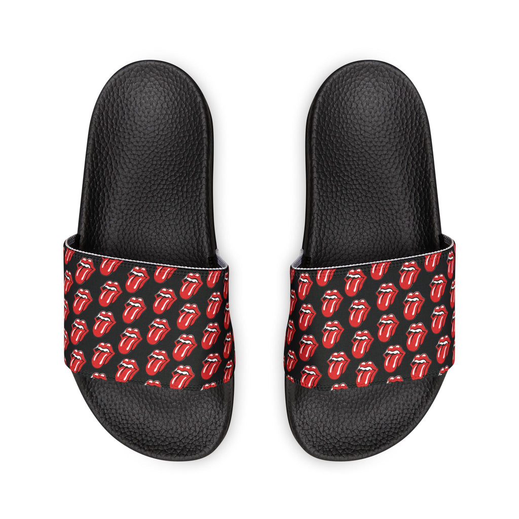 Men's Removable-Strap Sandals — Rolling Stones symbols Slide Sandals