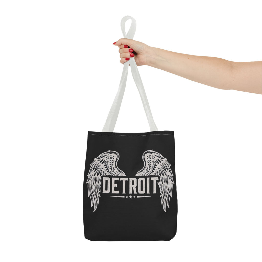 Detroit Wings Tote Bag — Vintage Angel Wing City Pride Tote