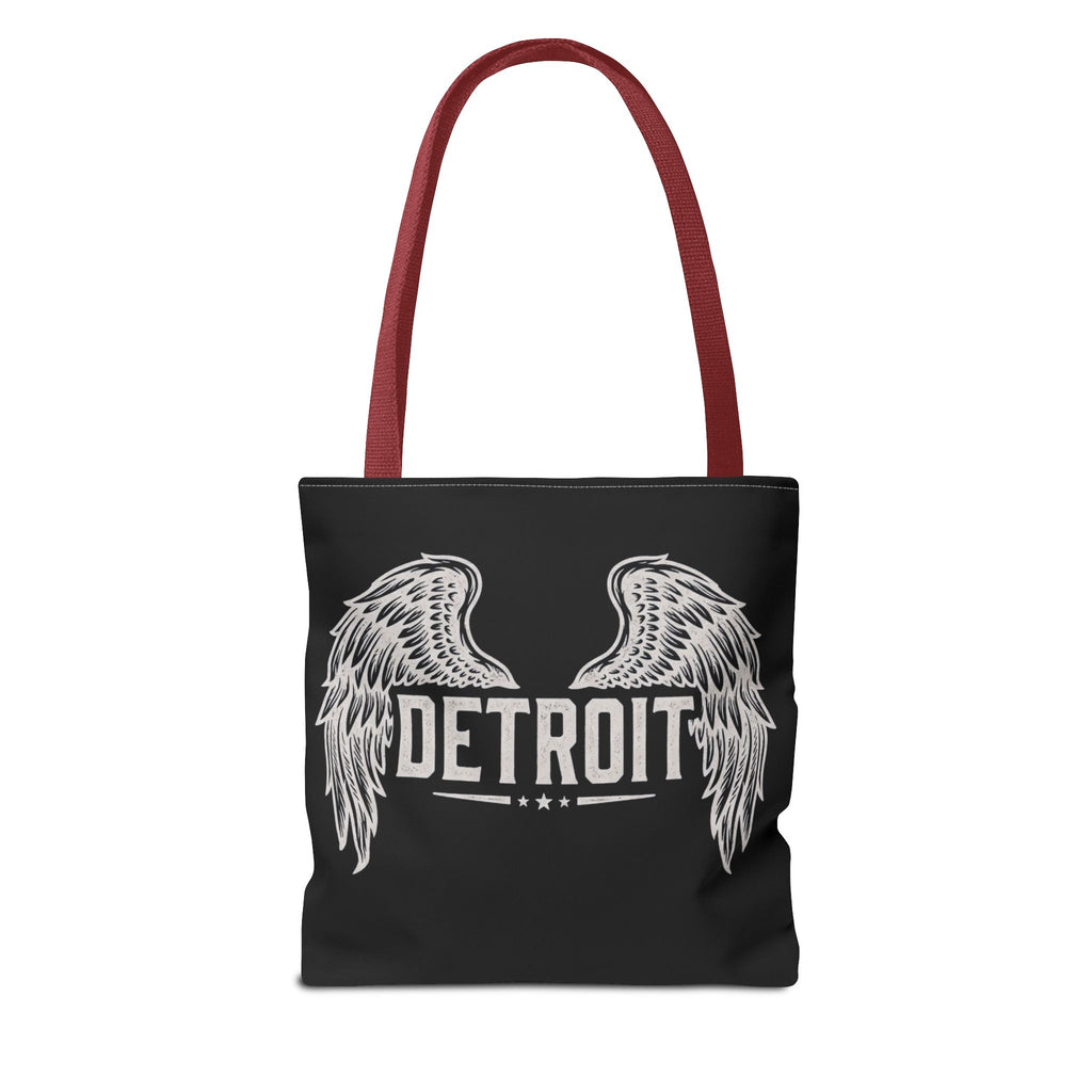 Detroit Wings Tote Bag — Vintage Angel Wing City Pride Tote