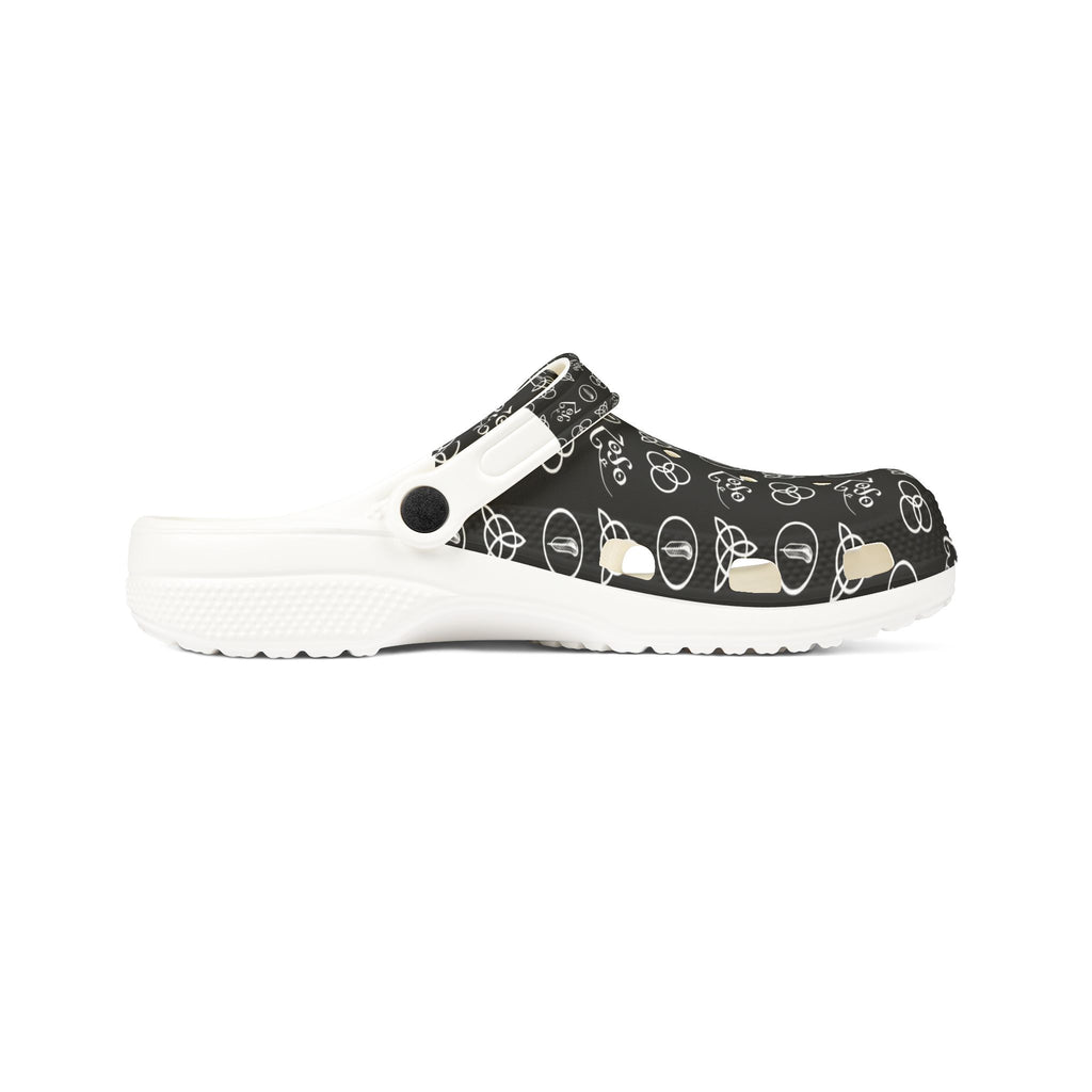 Led Zeppelin symbols Pattern EVA Foam Clogs - Lightweight Slip-On Garden Shoes