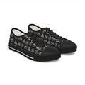 Women's Low Top Sneakers —Led Zeppelin Pattern Casual Canvas Shoes