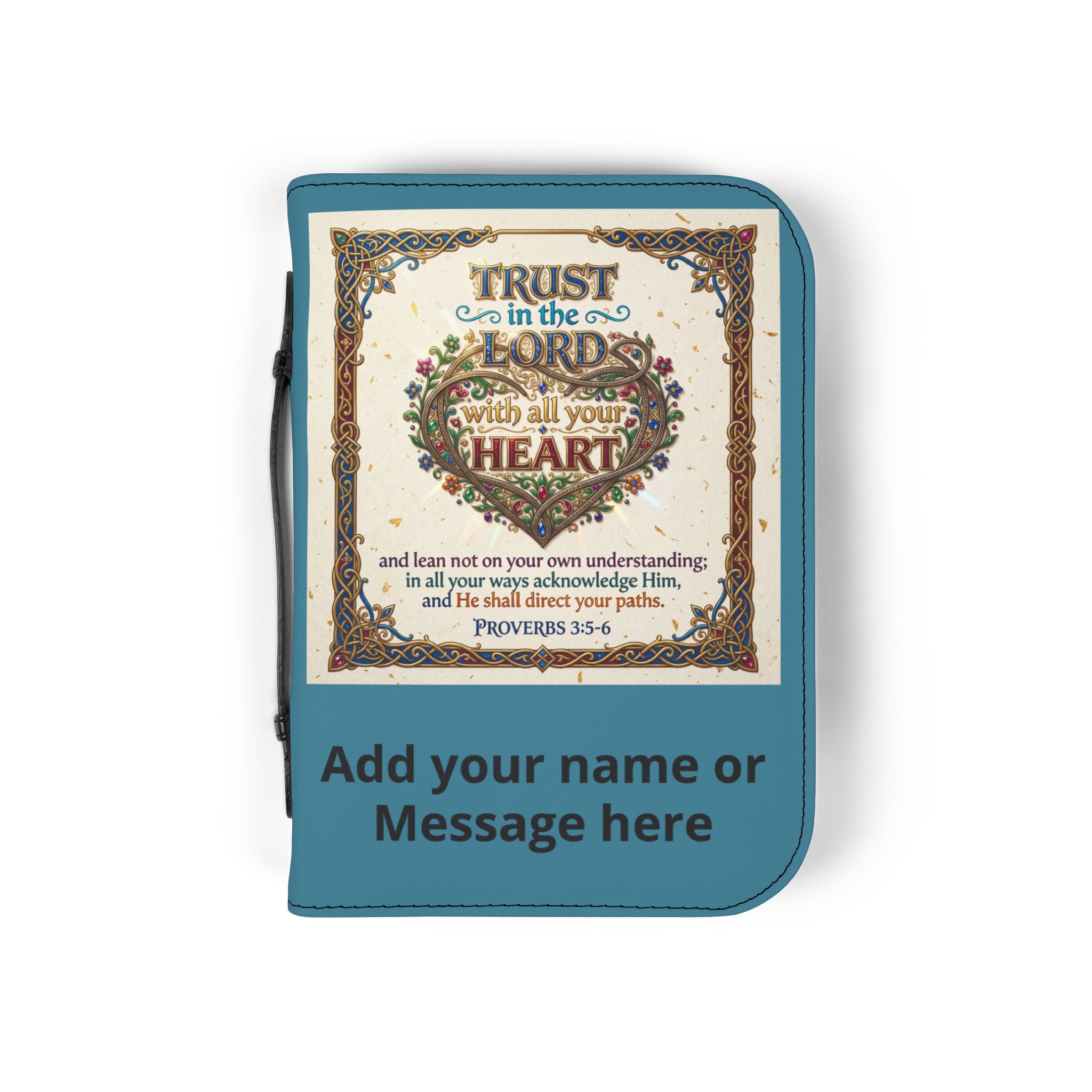 Bible Cover - “Trust in the Lord with all your heart”