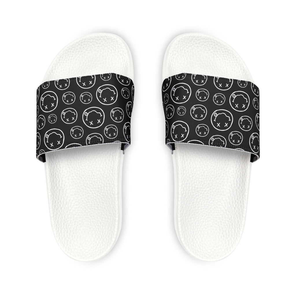 Men's Removable-Strap Sandals — Nirvana symbols Slide Sandals