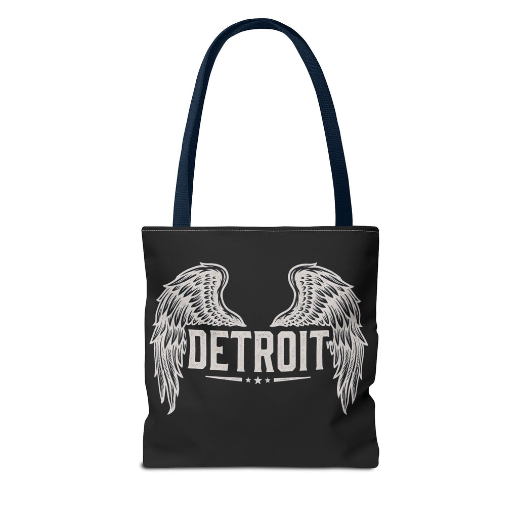 Detroit Wings Tote Bag — Vintage Angel Wing City Pride Tote