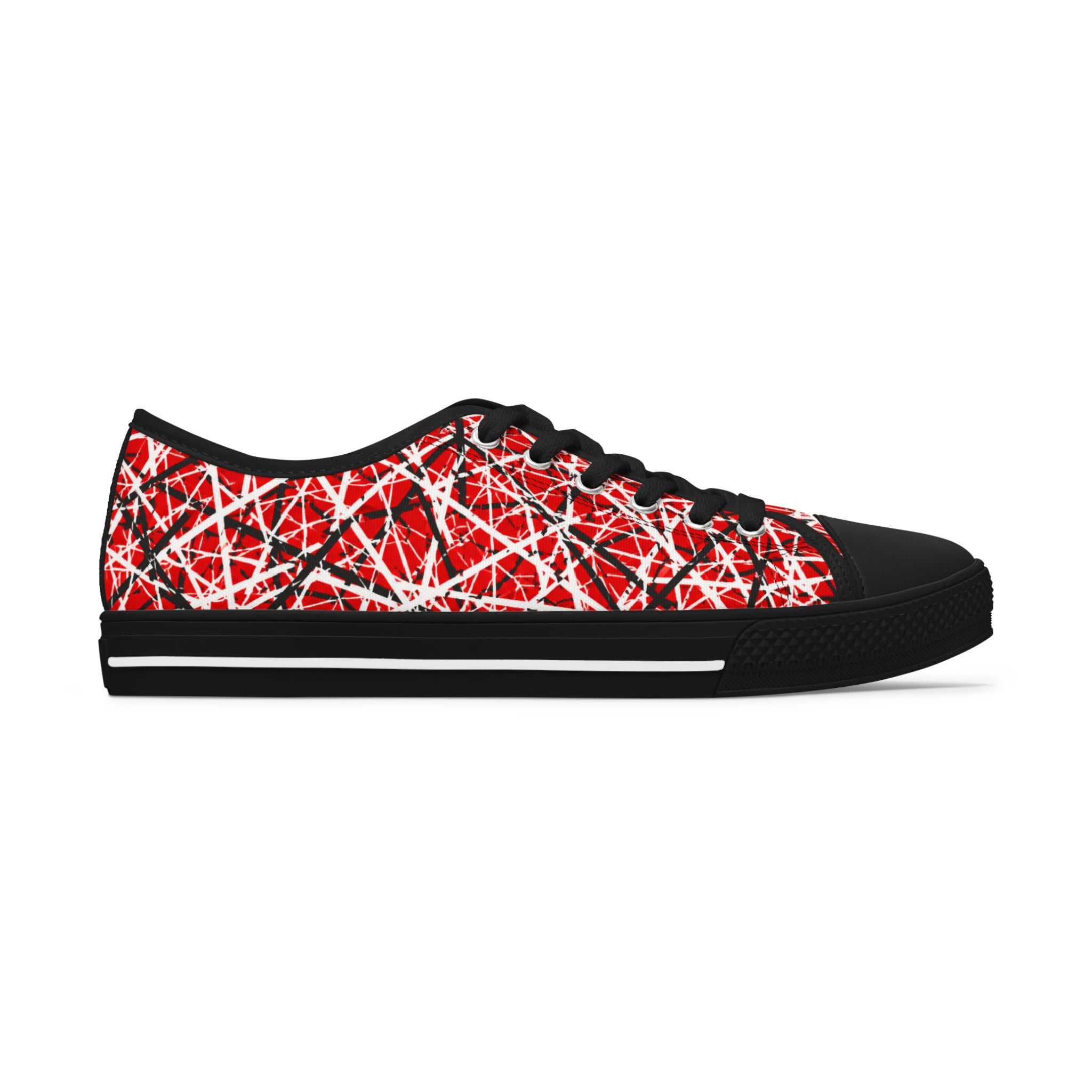 EVH Van Halen Tribute Pattern - Women's Low Top Sneakers