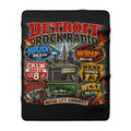 Sherpa Fleece Blanket - Detroit Rock Radio