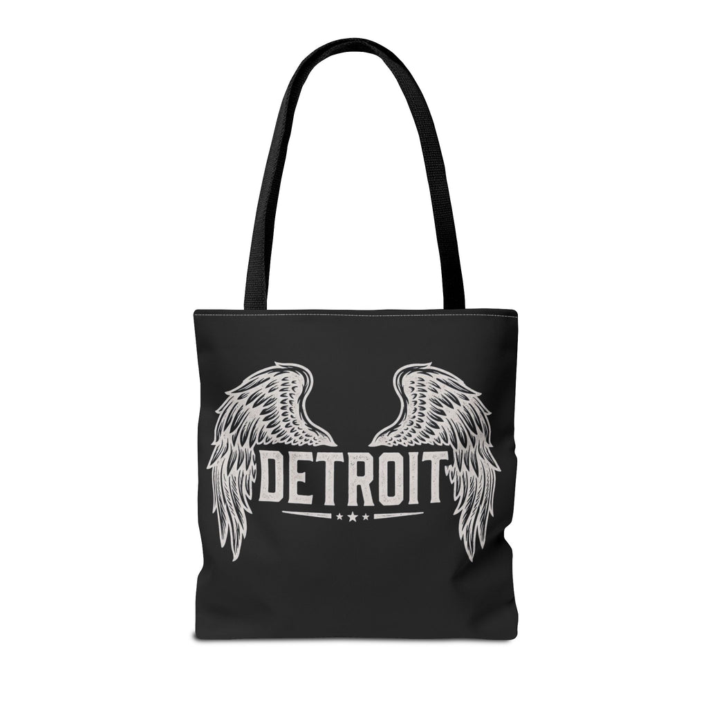 Detroit Wings Tote Bag — Vintage Angel Wing City Pride Tote