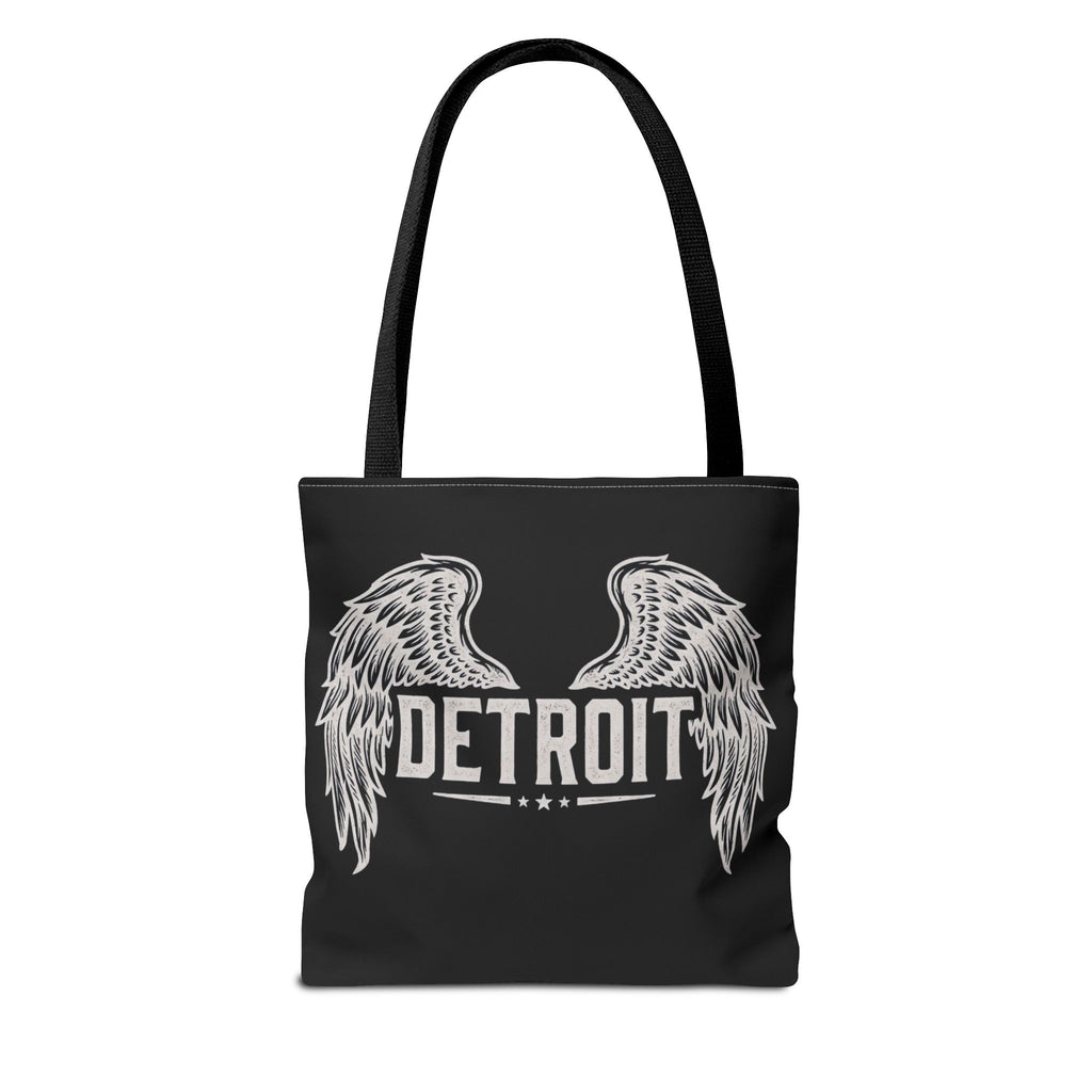 Detroit Wings Tote Bag — Vintage Angel Wing City Pride Tote