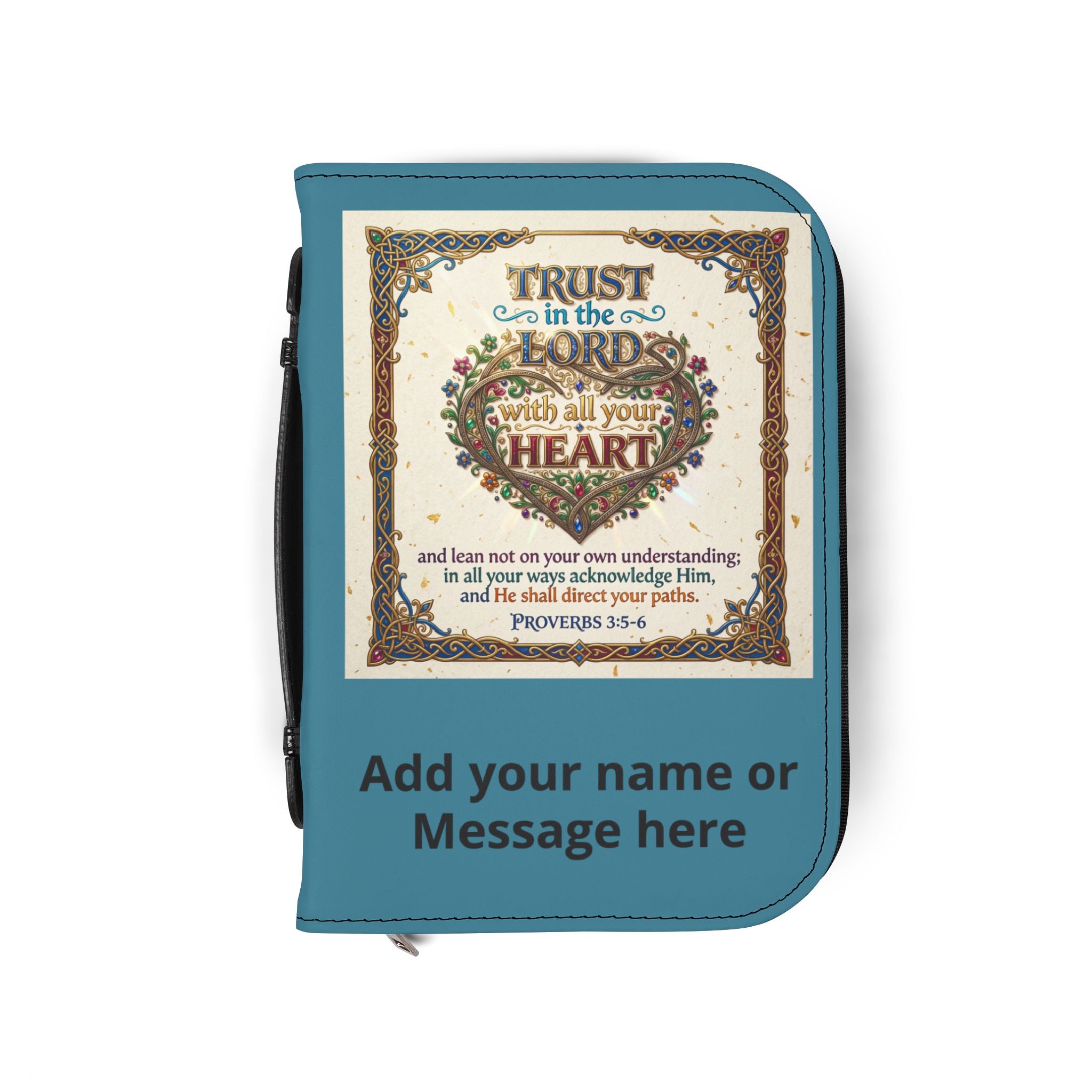Bible Cover - “Trust in the Lord with all your heart”