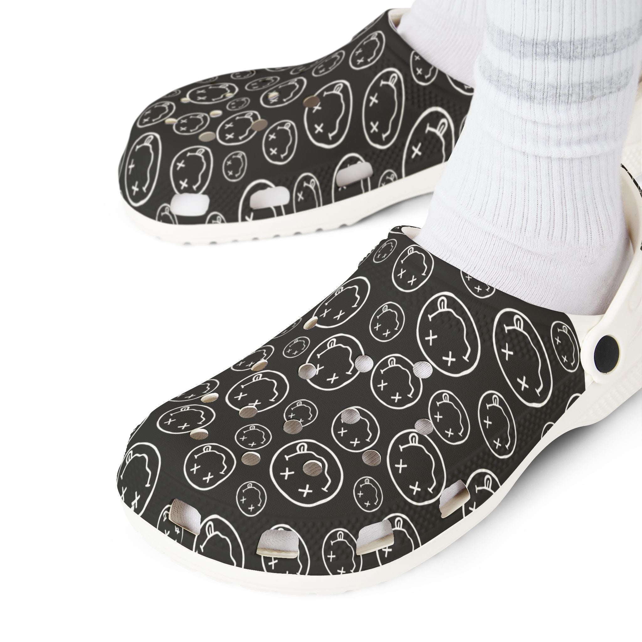 Nirvana Pattern EVA Foam Clogs - Lightweight Slip-On Garden Shoes