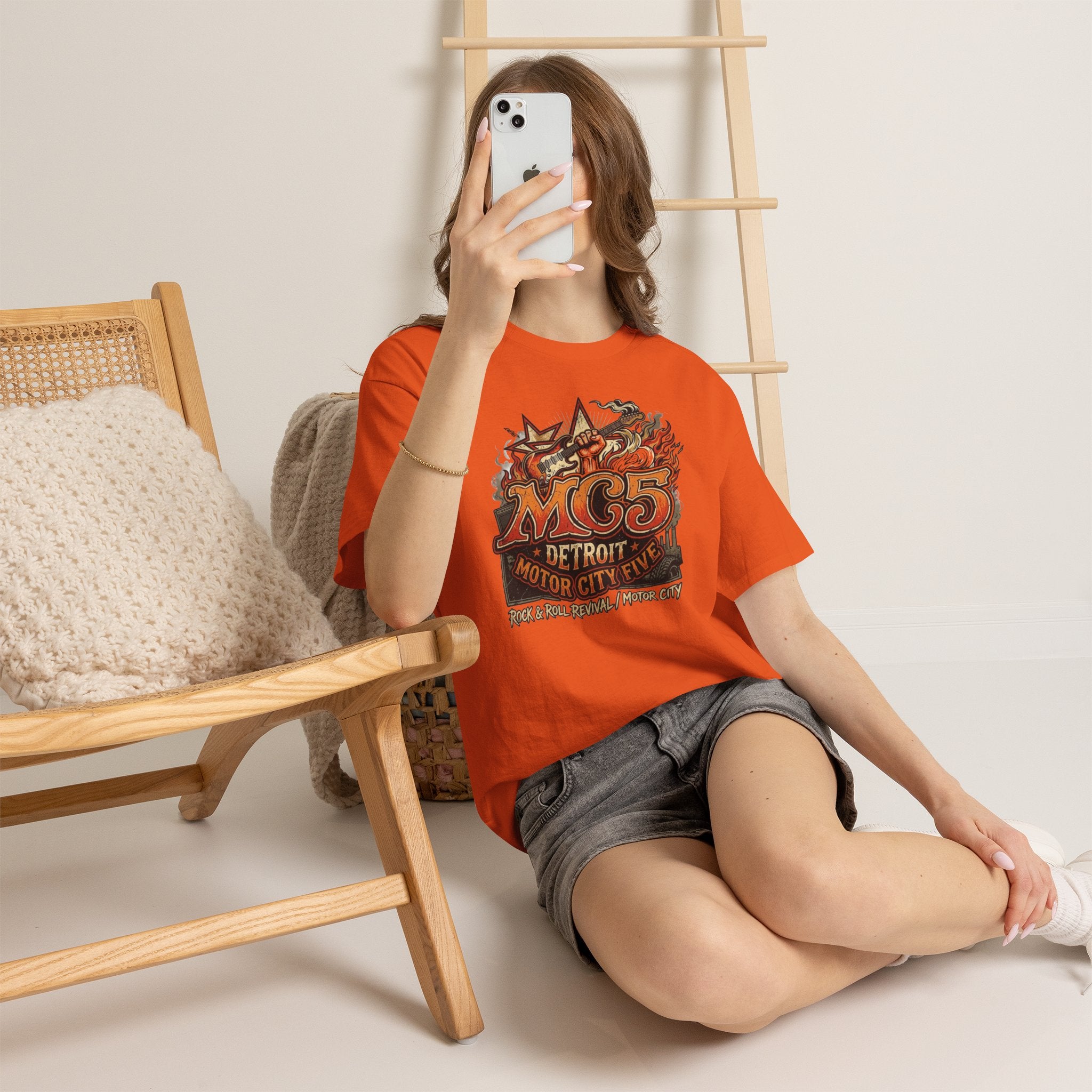 Unisex Heavy Cotton Tee MC5 Rock Revolution