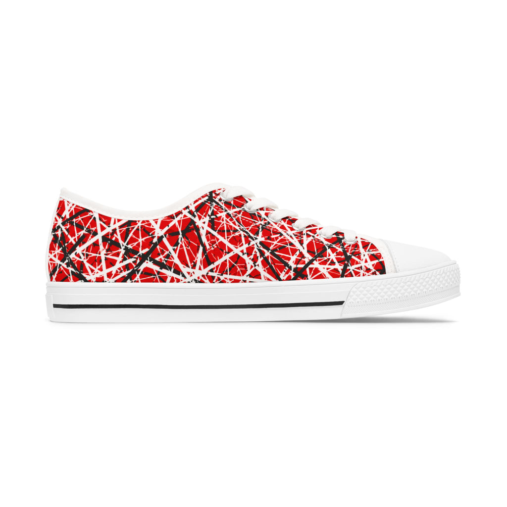 EVH Van Halen Tribute Pattern - Women's Low Top Sneakers