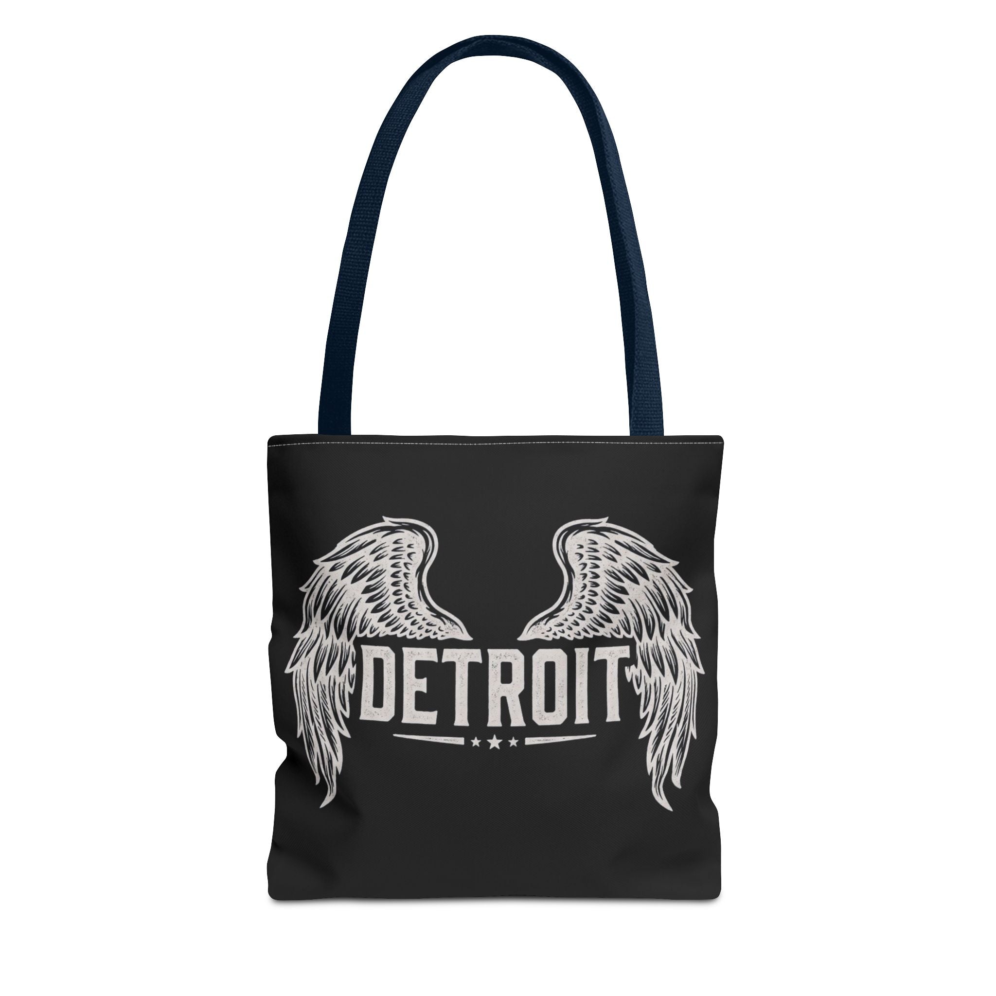 Detroit Wings Tote Bag — Vintage Angel Wing City Pride Tote
