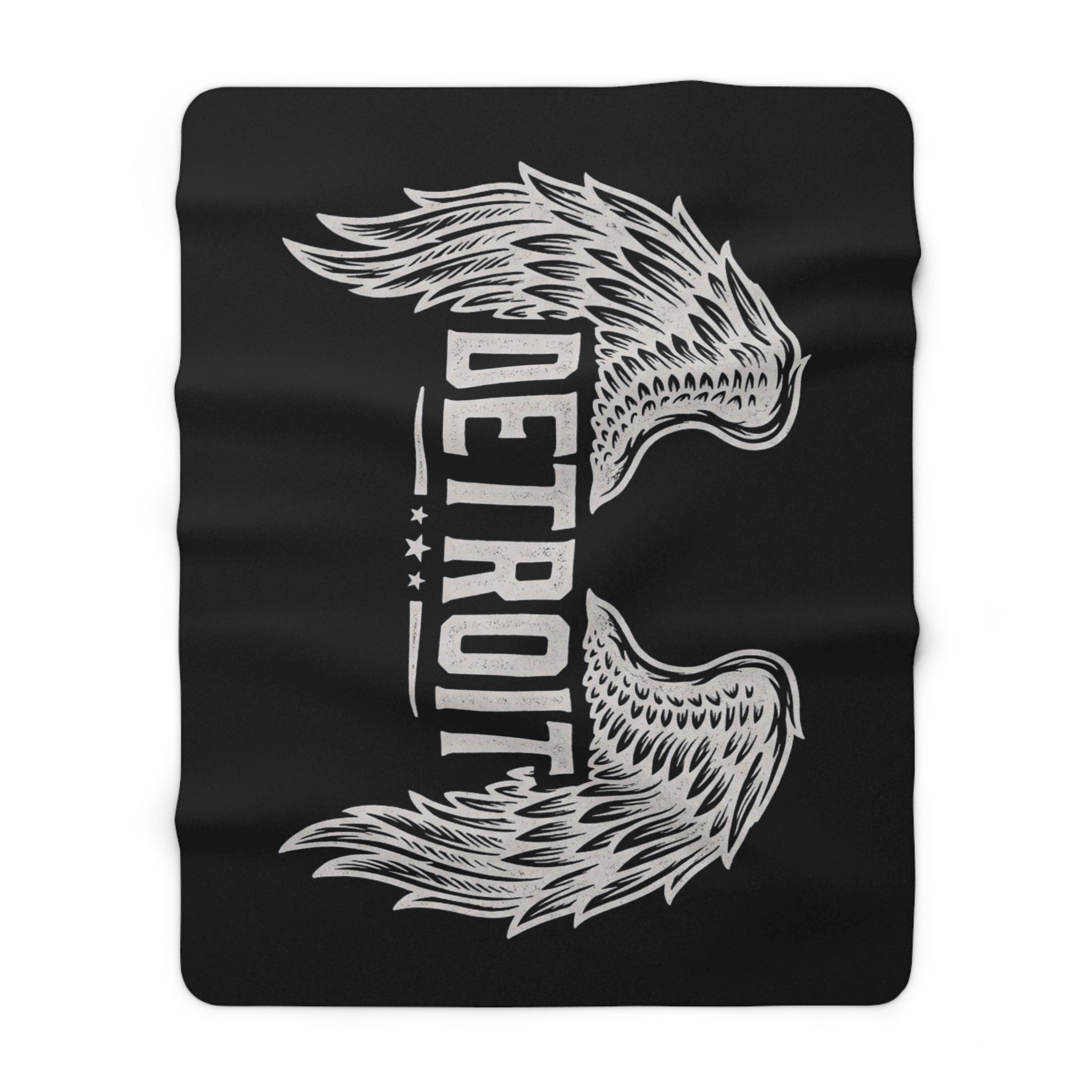 Sherpa Fleece Blanket - Detroit Wings