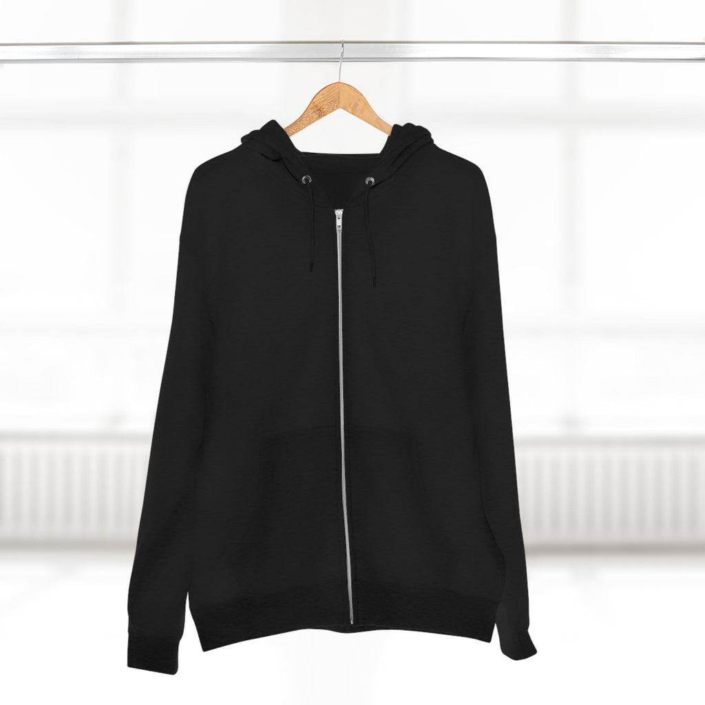 Bless My Soul Rock n Roll Zip Hoodie — Skull & Roses Rocker Pullover