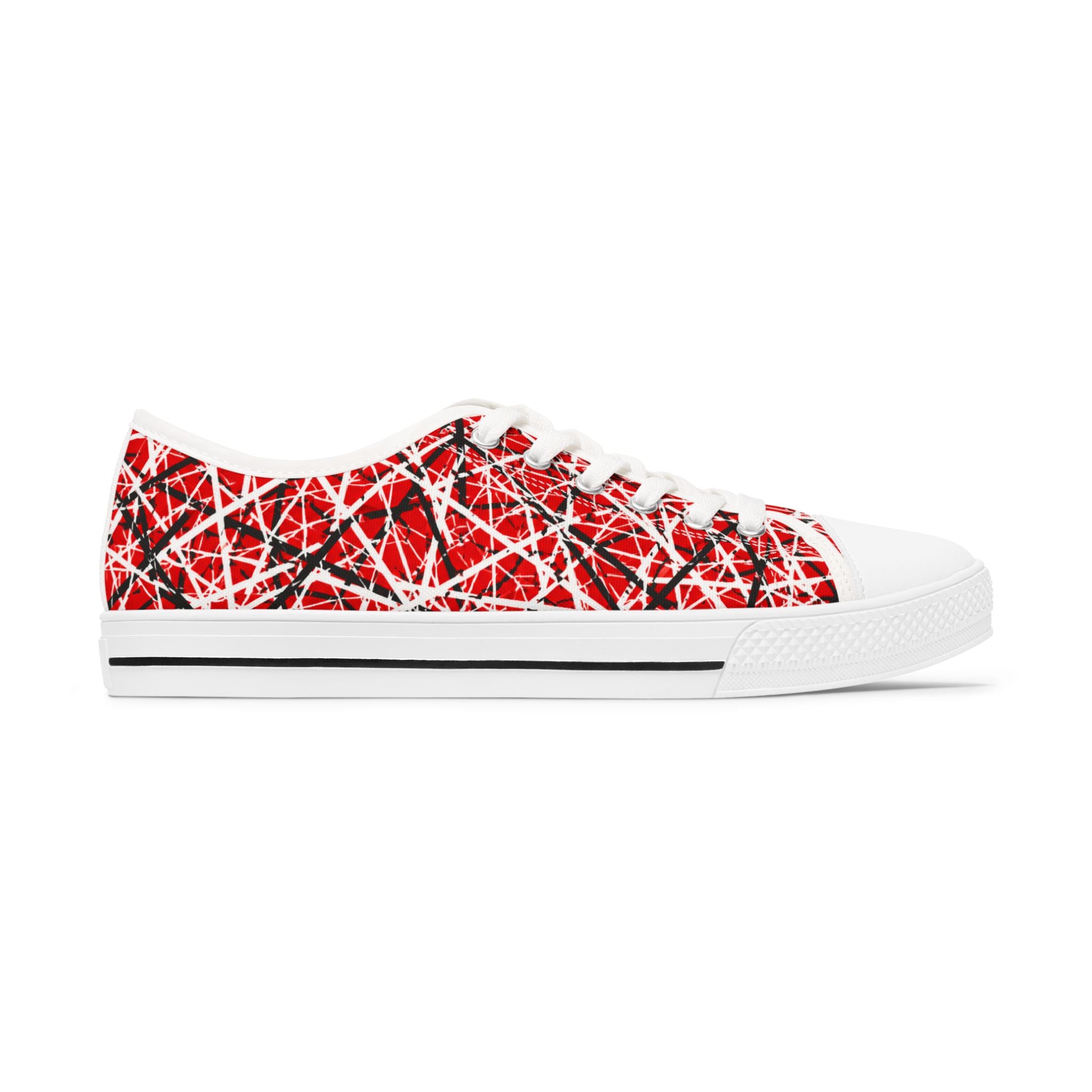 EVH Van Halen Tribute Pattern - Women's Low Top Sneakers