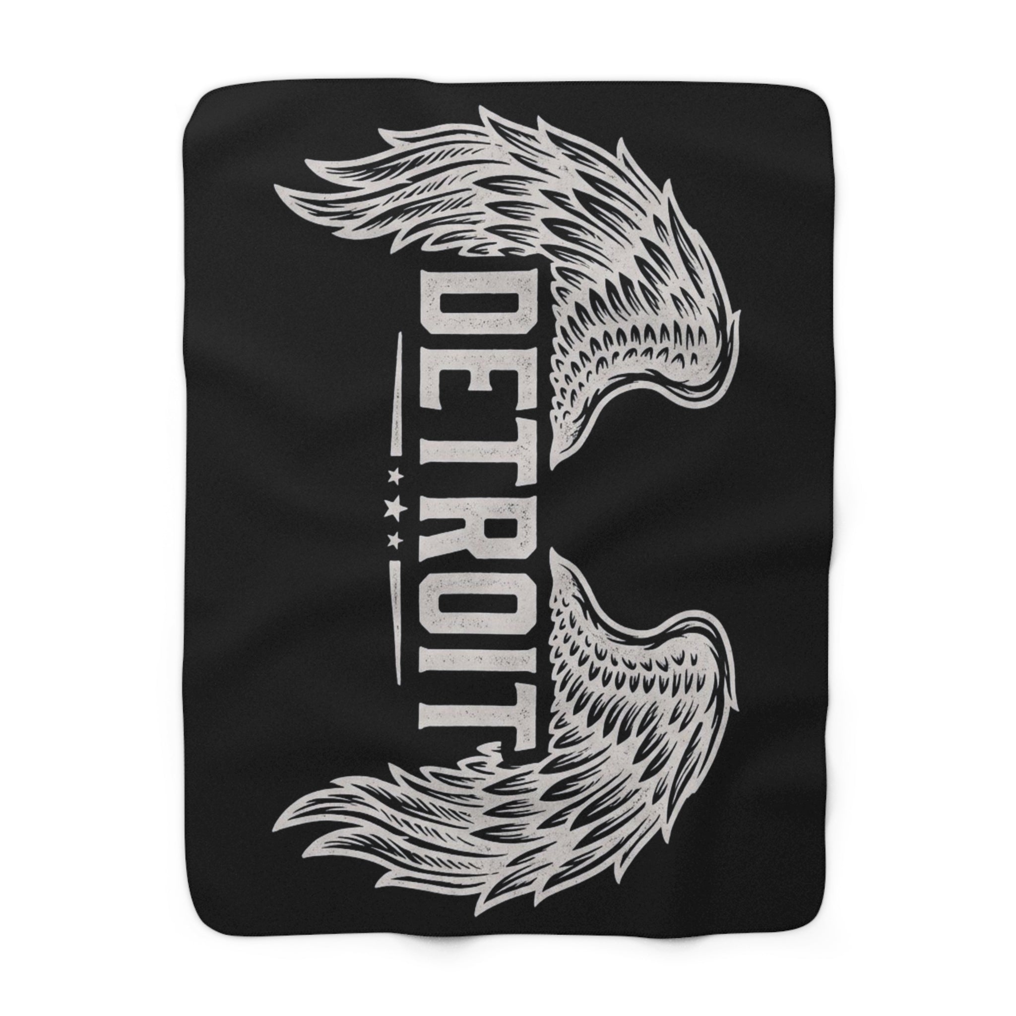 Sherpa Fleece Blanket - Detroit Wings