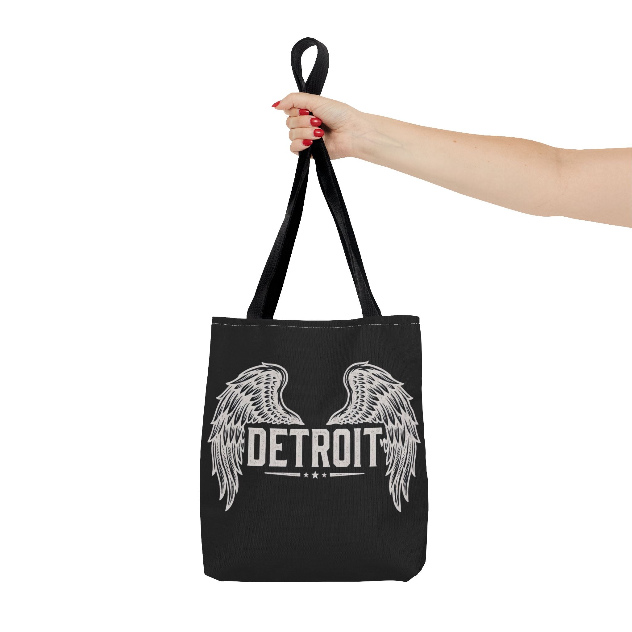 Detroit Wings Tote Bag — Vintage Angel Wing City Pride Tote