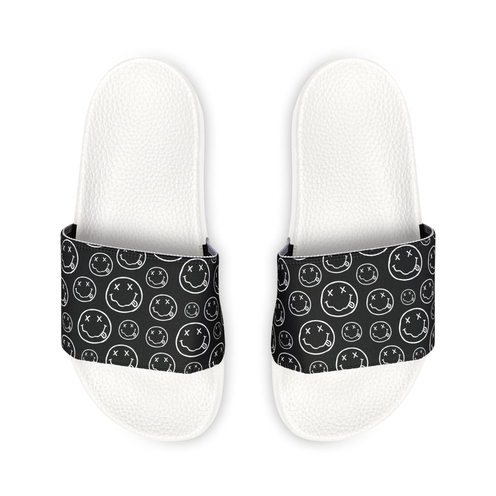 Men's Removable-Strap Sandals — Nirvana symbols Slide Sandals