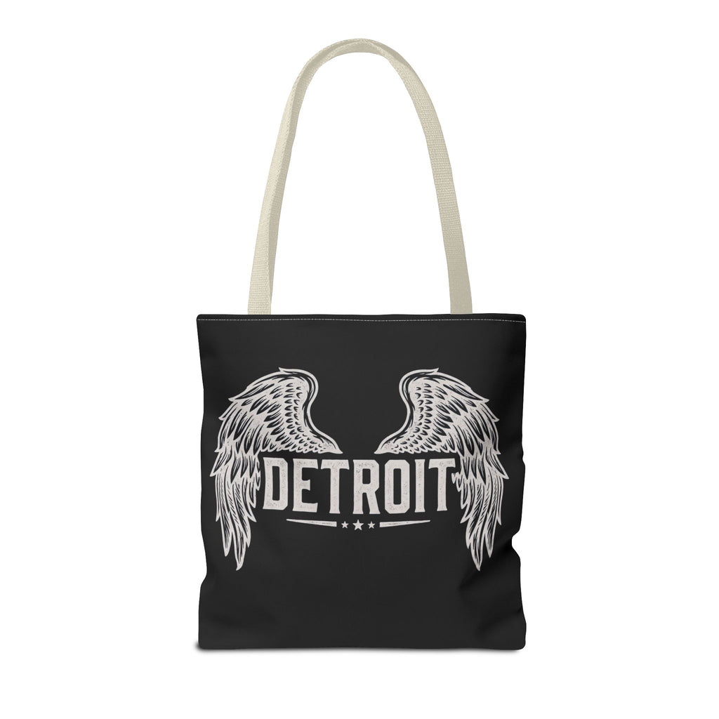 Detroit Wings Tote Bag — Vintage Angel Wing City Pride Tote