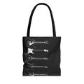 Electric Guitars Black Tote Bag – Rock Music Instrument Shopper