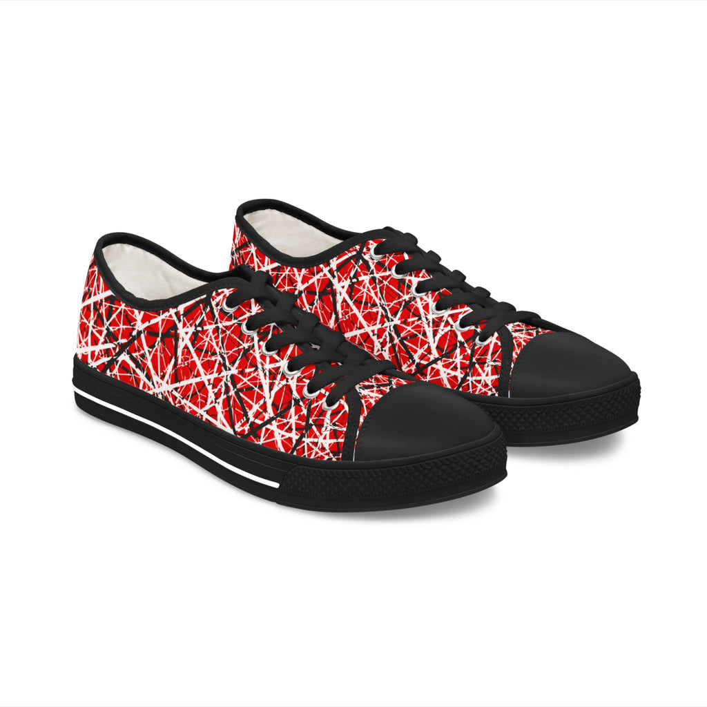 EVH Van Halen Tribute Pattern - Women's Low Top Sneakers