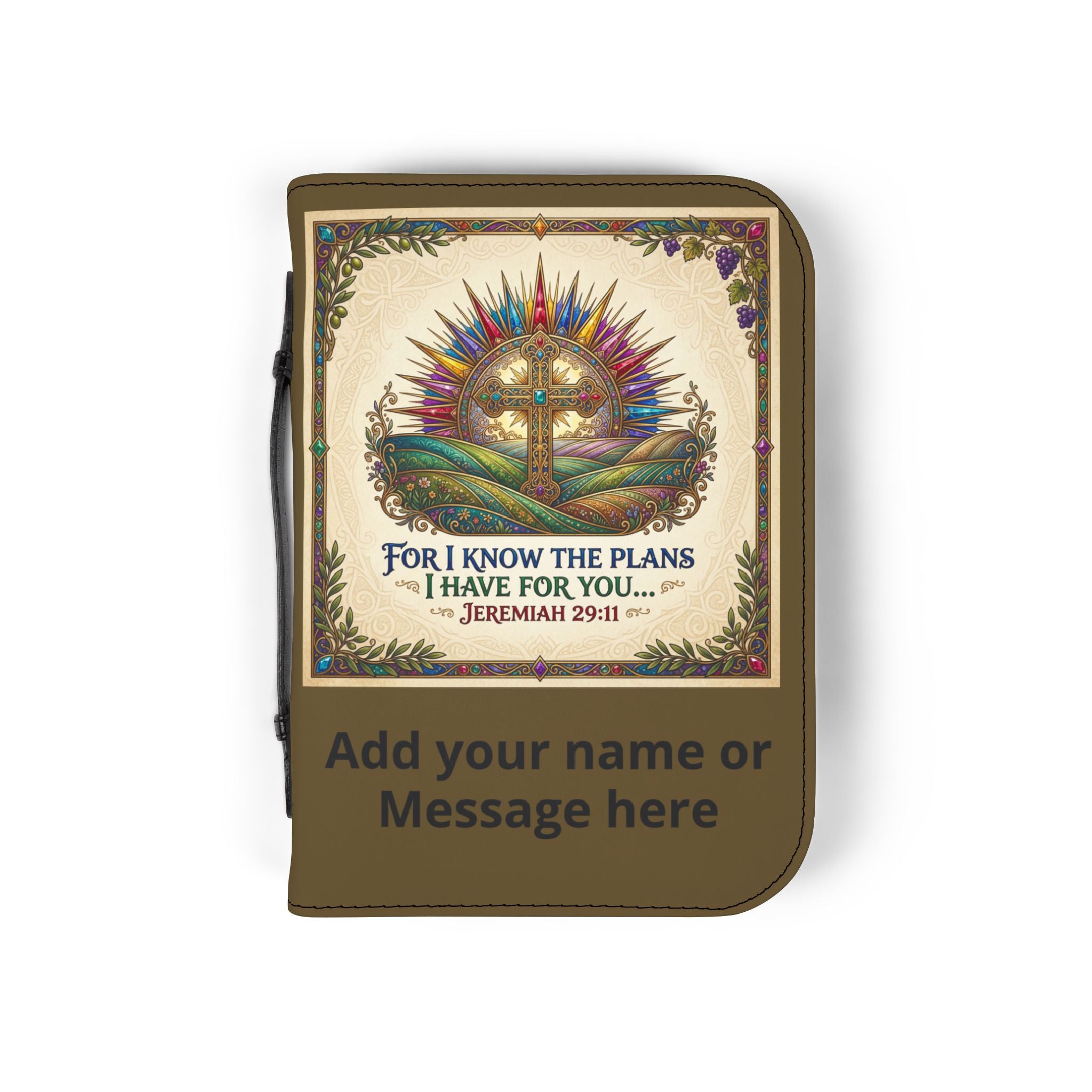 Bible Cover - “For I know the plans…”