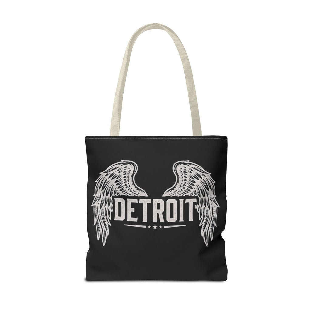 Detroit Wings Tote Bag — Vintage Angel Wing City Pride Tote