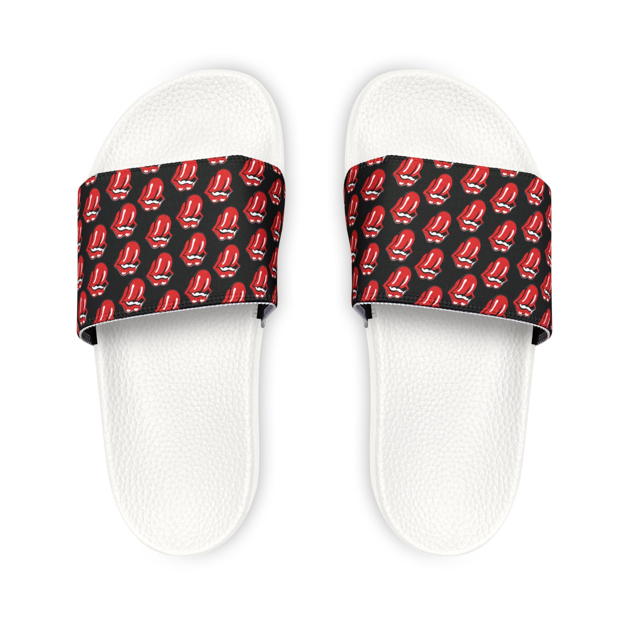 Men's Removable-Strap Sandals — Rolling Stones symbols Slide Sandals