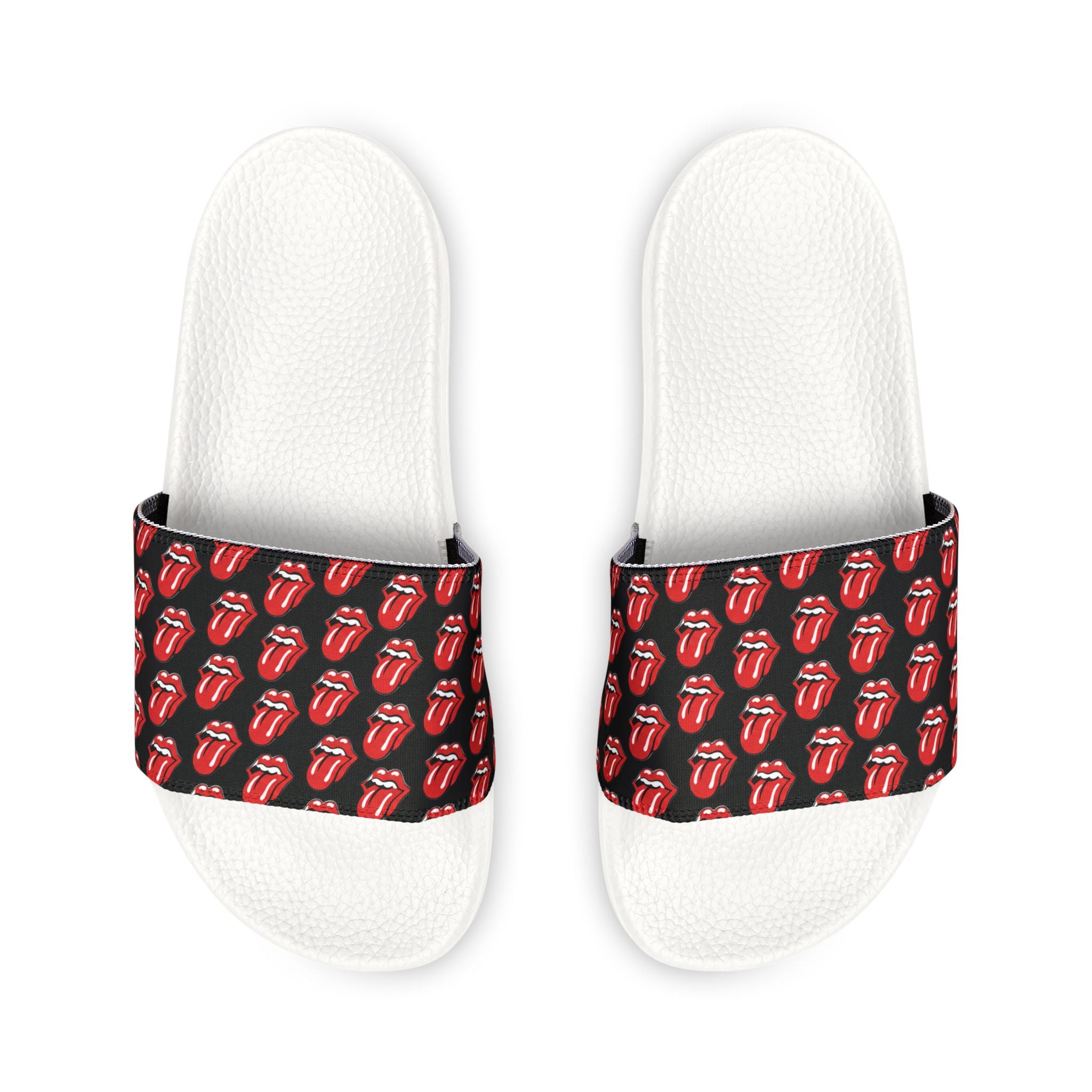 Men's Removable-Strap Sandals — Rolling Stones symbols Slide Sandals