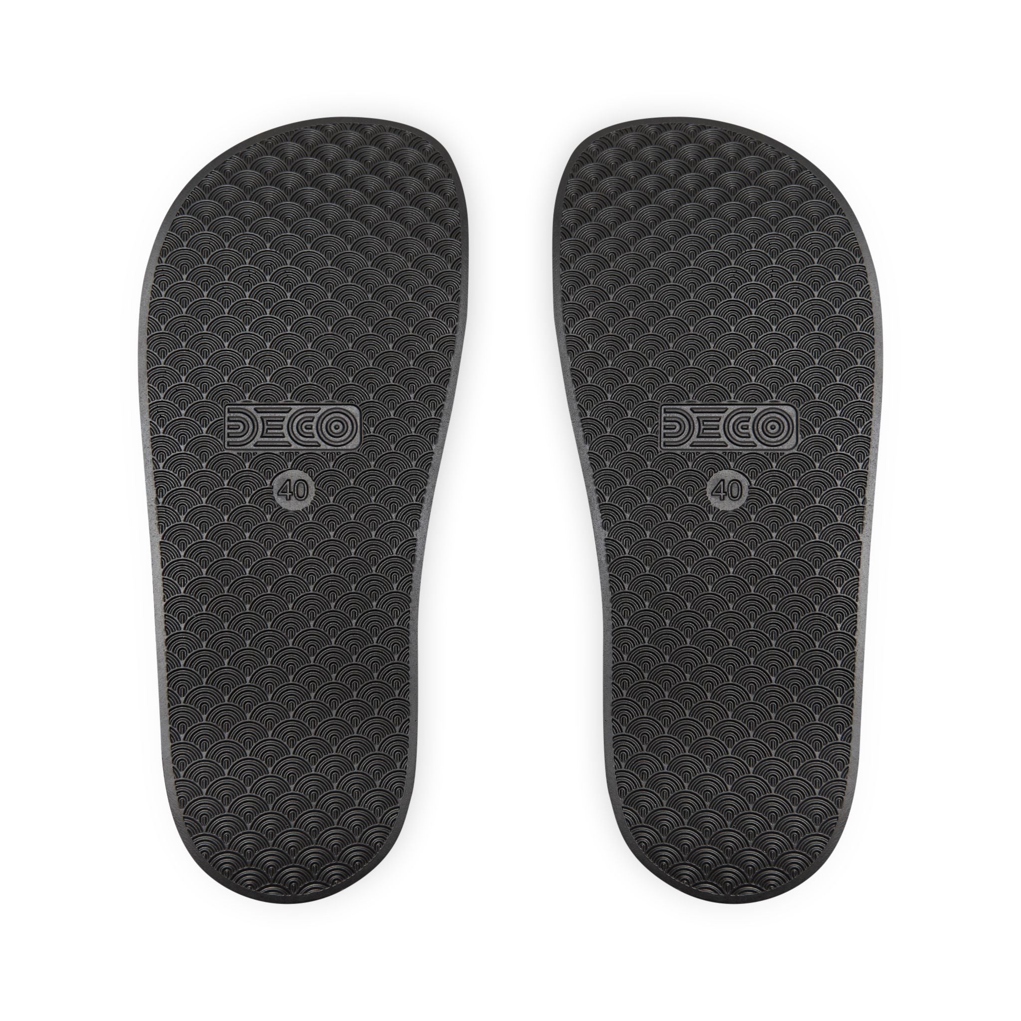 Men's Removable-Strap Sandals — Nirvana symbols Slide Sandals