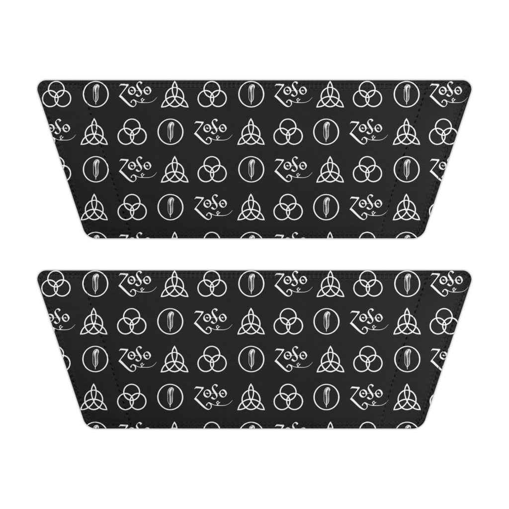 Men's Removable-Strap Sandals — Led Zeppelin symbols Slide Sandals