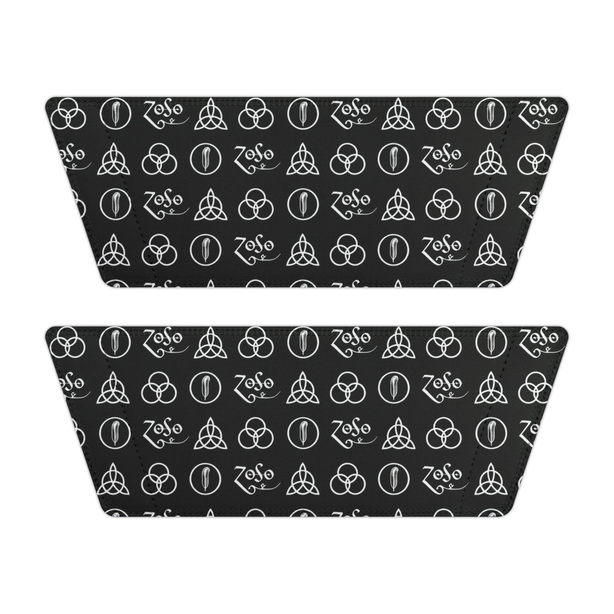 Men's Removable-Strap Sandals — Led Zeppelin symbols Slide Sandals