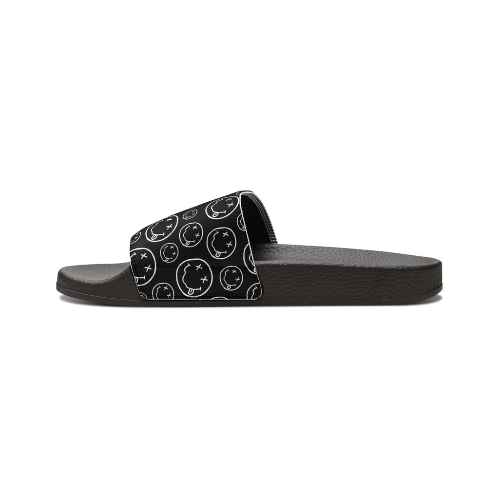 Men's Removable-Strap Sandals — Nirvana symbols Slide Sandals