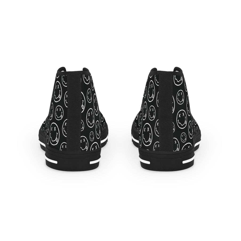 High Top Sneakers – Nirvana grunge Skate Shoes