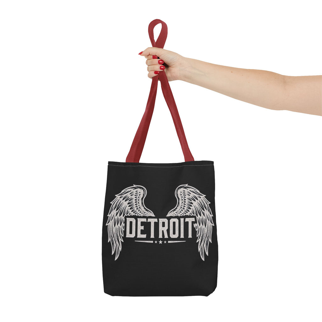 Detroit Wings Tote Bag — Vintage Angel Wing City Pride Tote