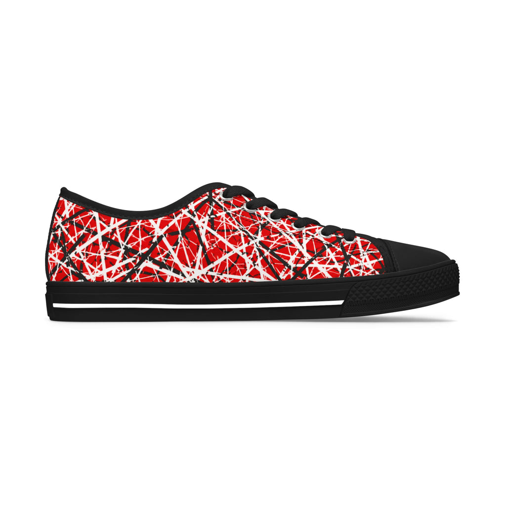 EVH Van Halen Tribute Pattern - Women's Low Top Sneakers