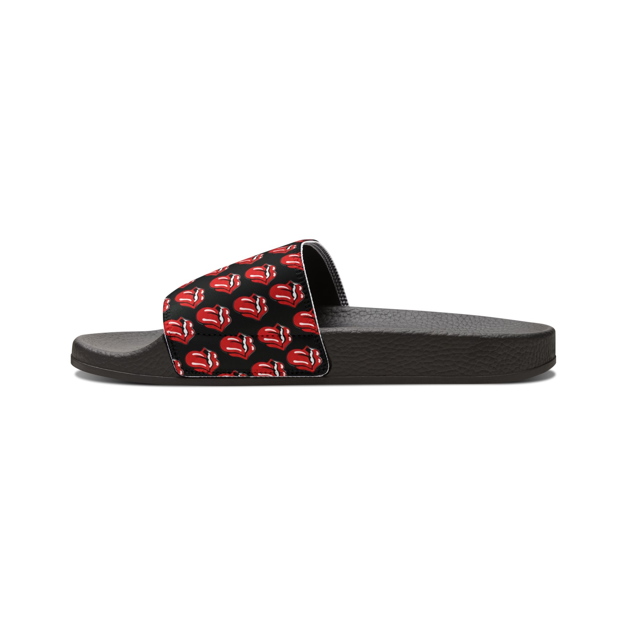 Men's Removable-Strap Sandals — Rolling Stones symbols Slide Sandals