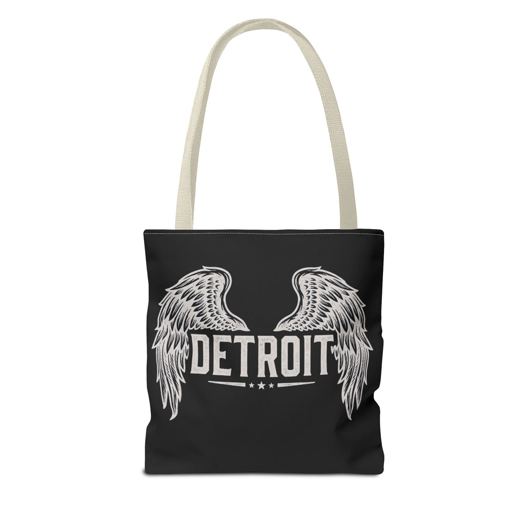 Detroit Wings Tote Bag — Vintage Angel Wing City Pride Tote