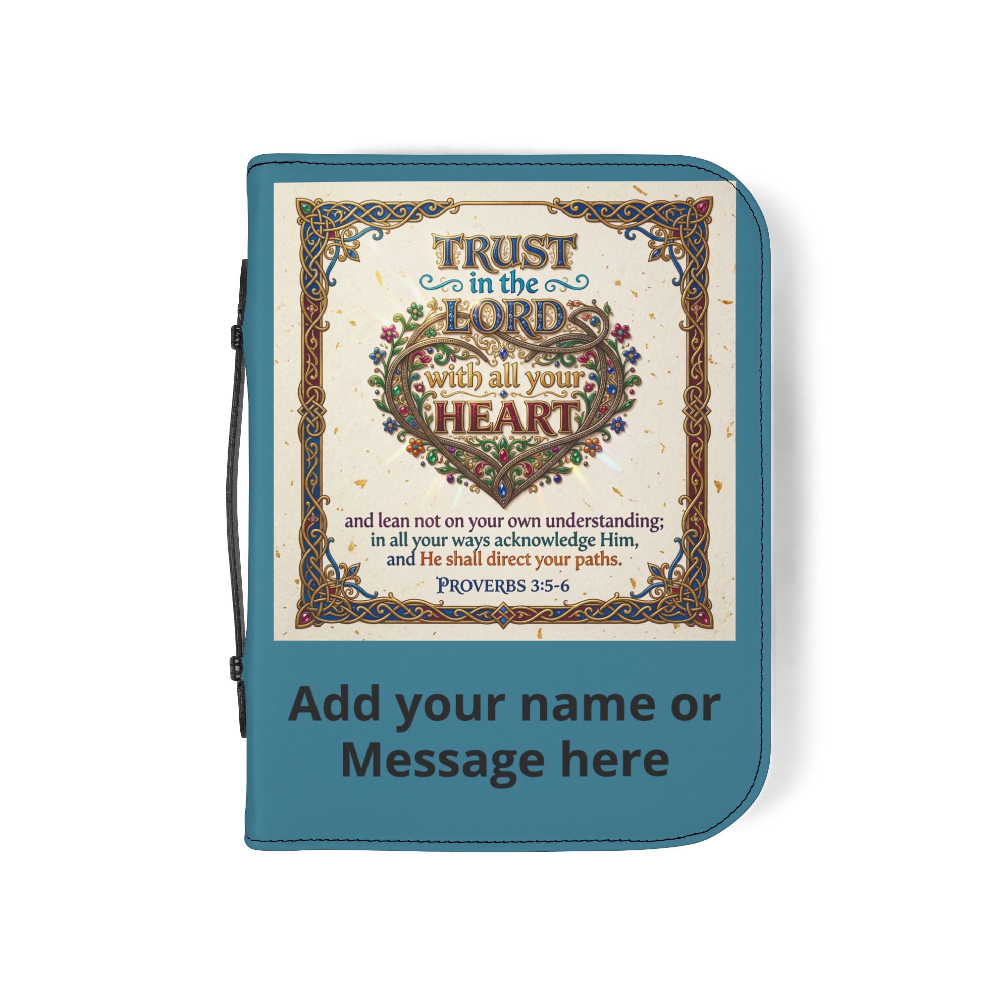 Bible Cover - “Trust in the Lord with all your heart”