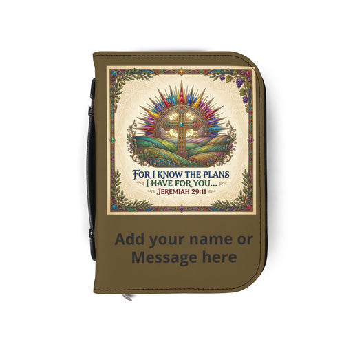 Bible Cover - “For I know the plans…”