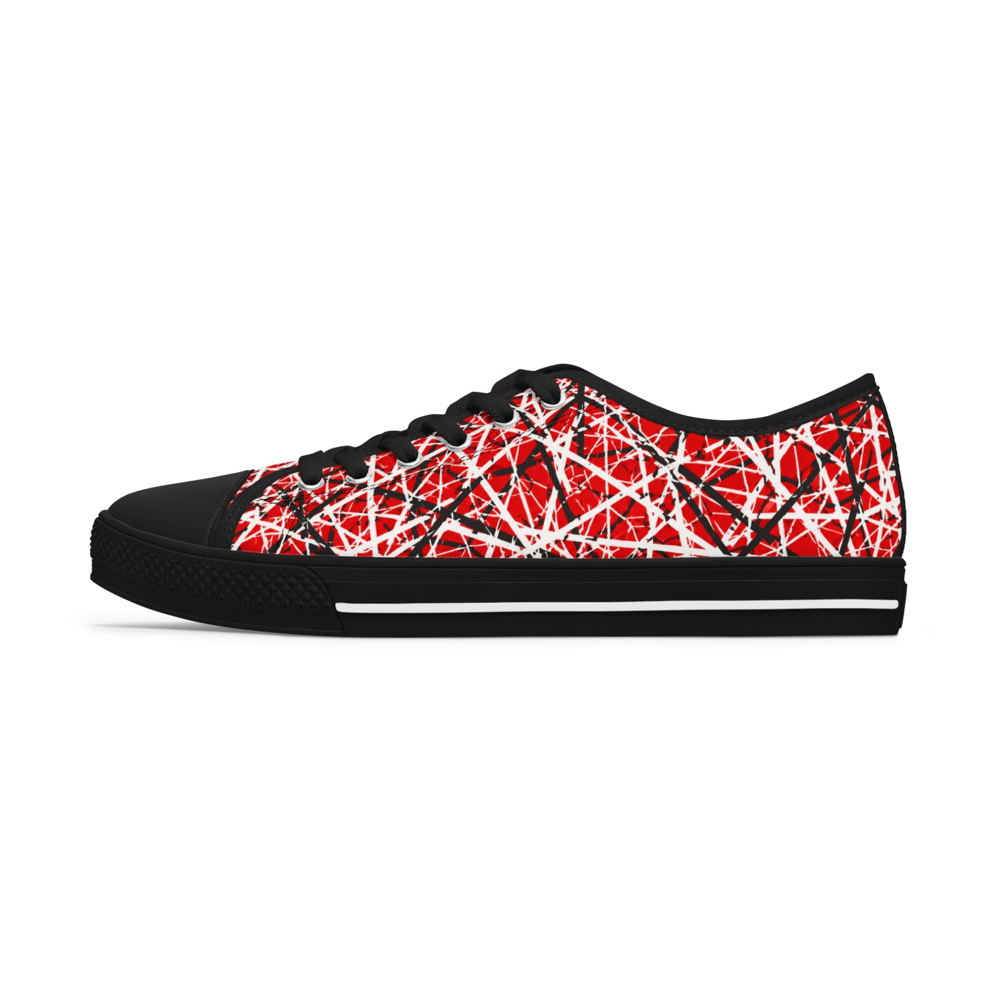 EVH Van Halen Tribute Pattern - Women's Low Top Sneakers