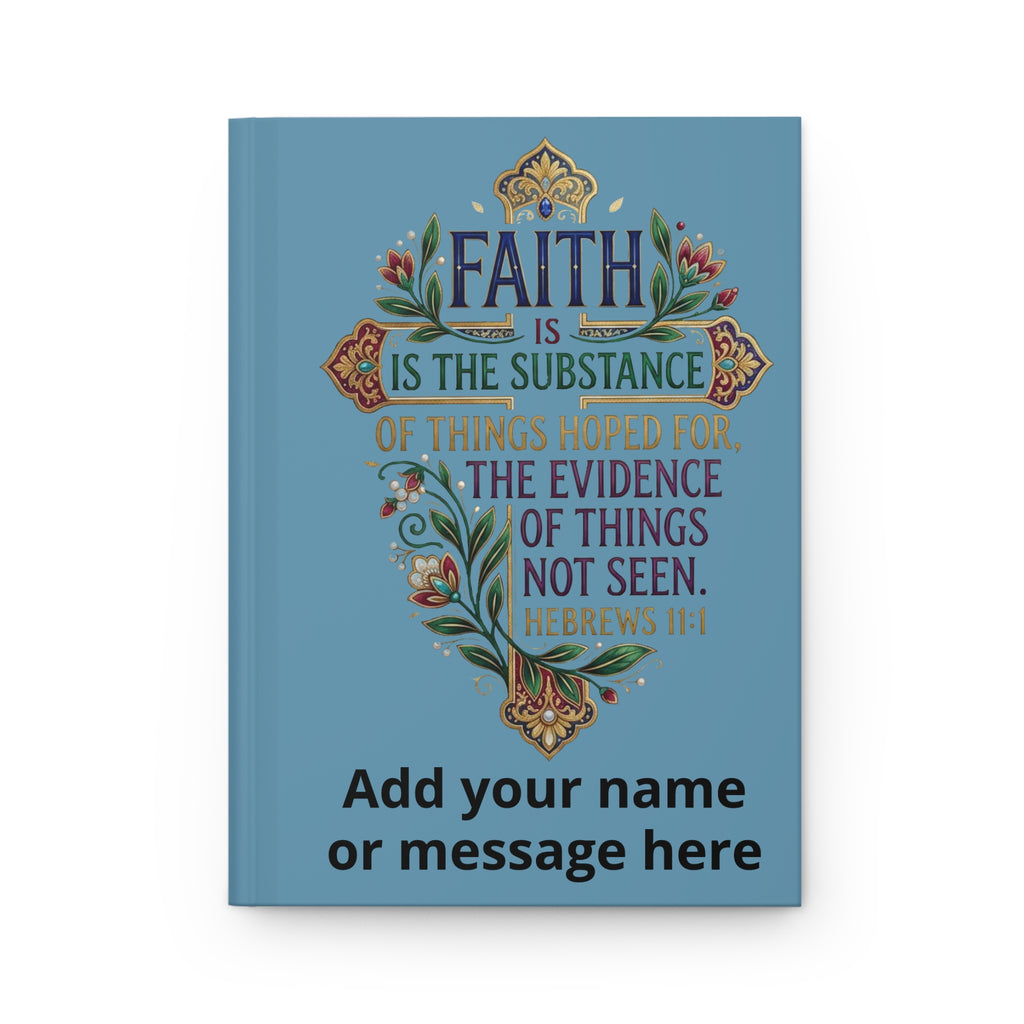 Personalized Hardcover Journal Matte - "The Lord is my Shepherd..."