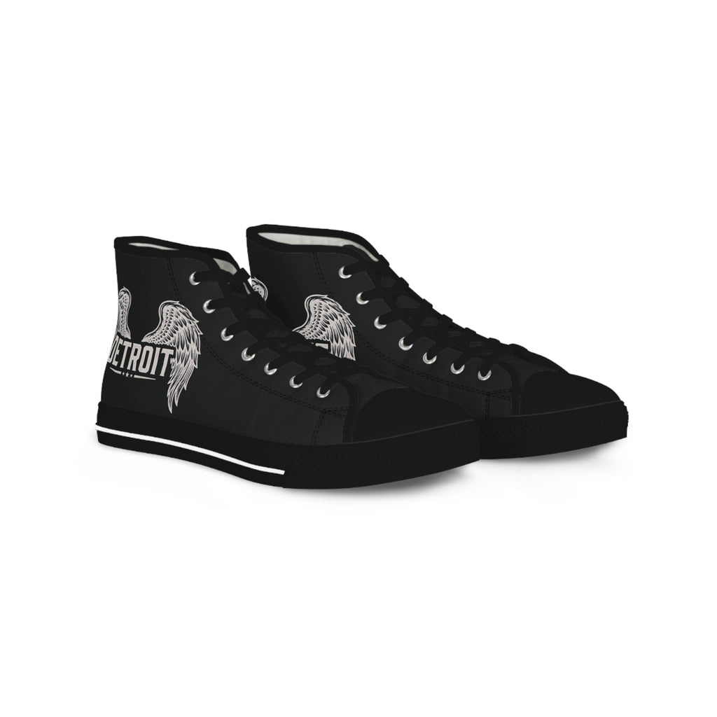 High Top Sneakers — Detroit Wings Graphic