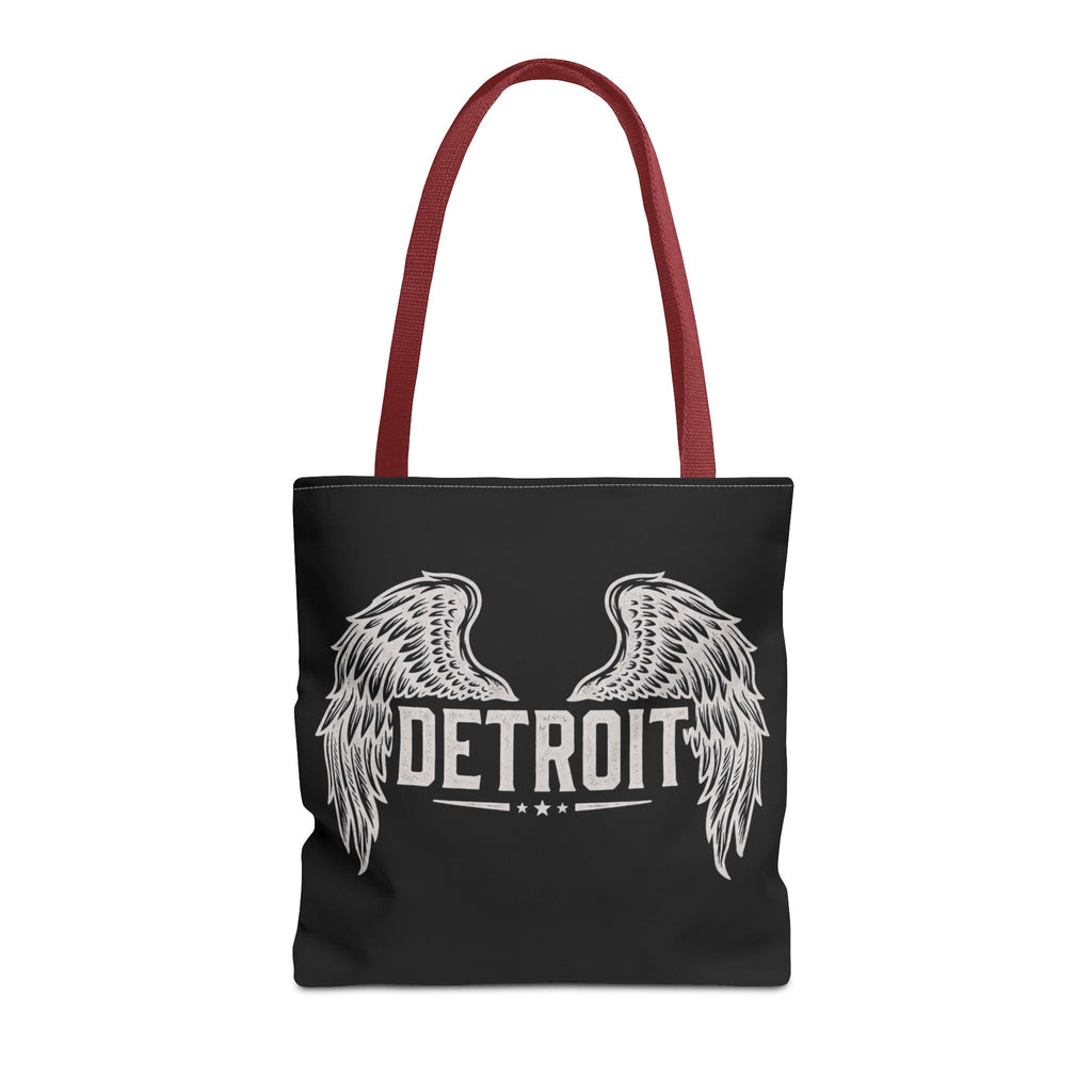 Detroit Wings Tote Bag — Vintage Angel Wing City Pride Tote