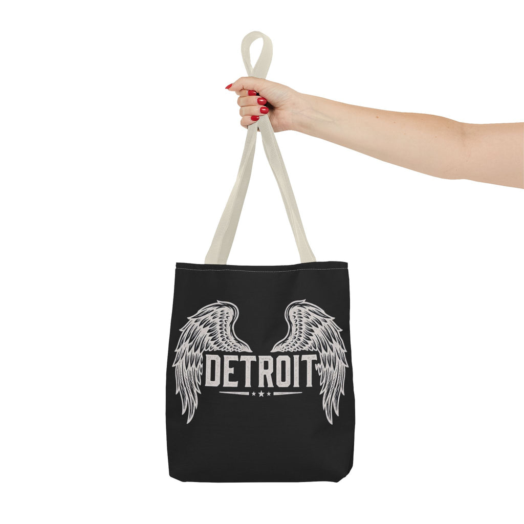Detroit Wings Tote Bag — Vintage Angel Wing City Pride Tote