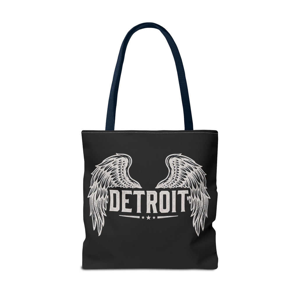 Detroit Wings Tote Bag — Vintage Angel Wing City Pride Tote
